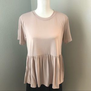 American Eagle peplum top